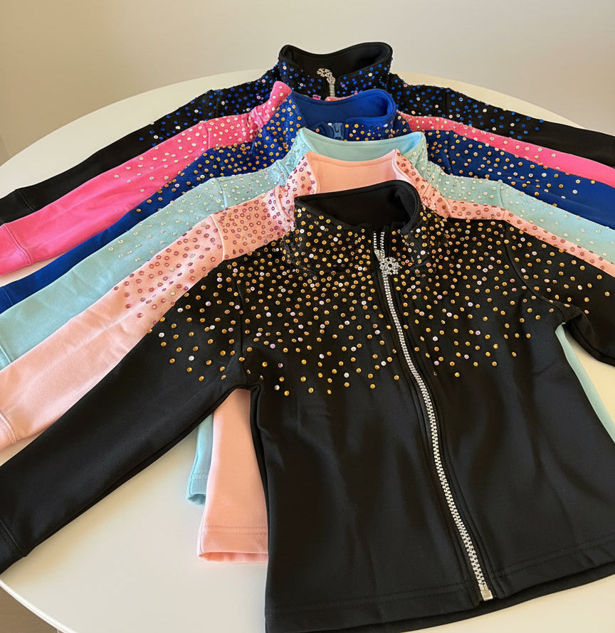 GlitterGroove Skating Jacket - KIDS & ADULTS