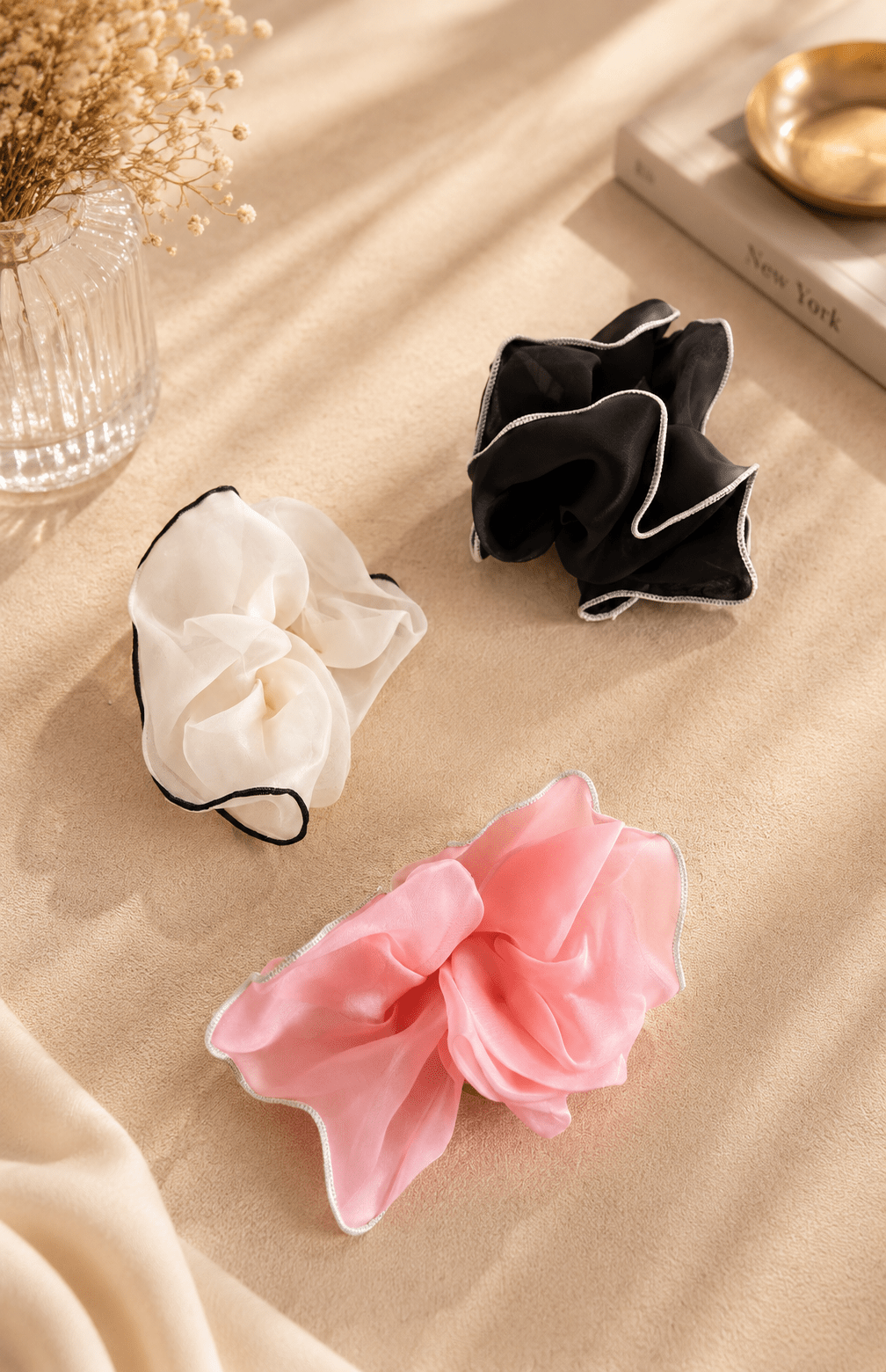 Organza Chou Chou Scrunchie – Brilliance & Melrose