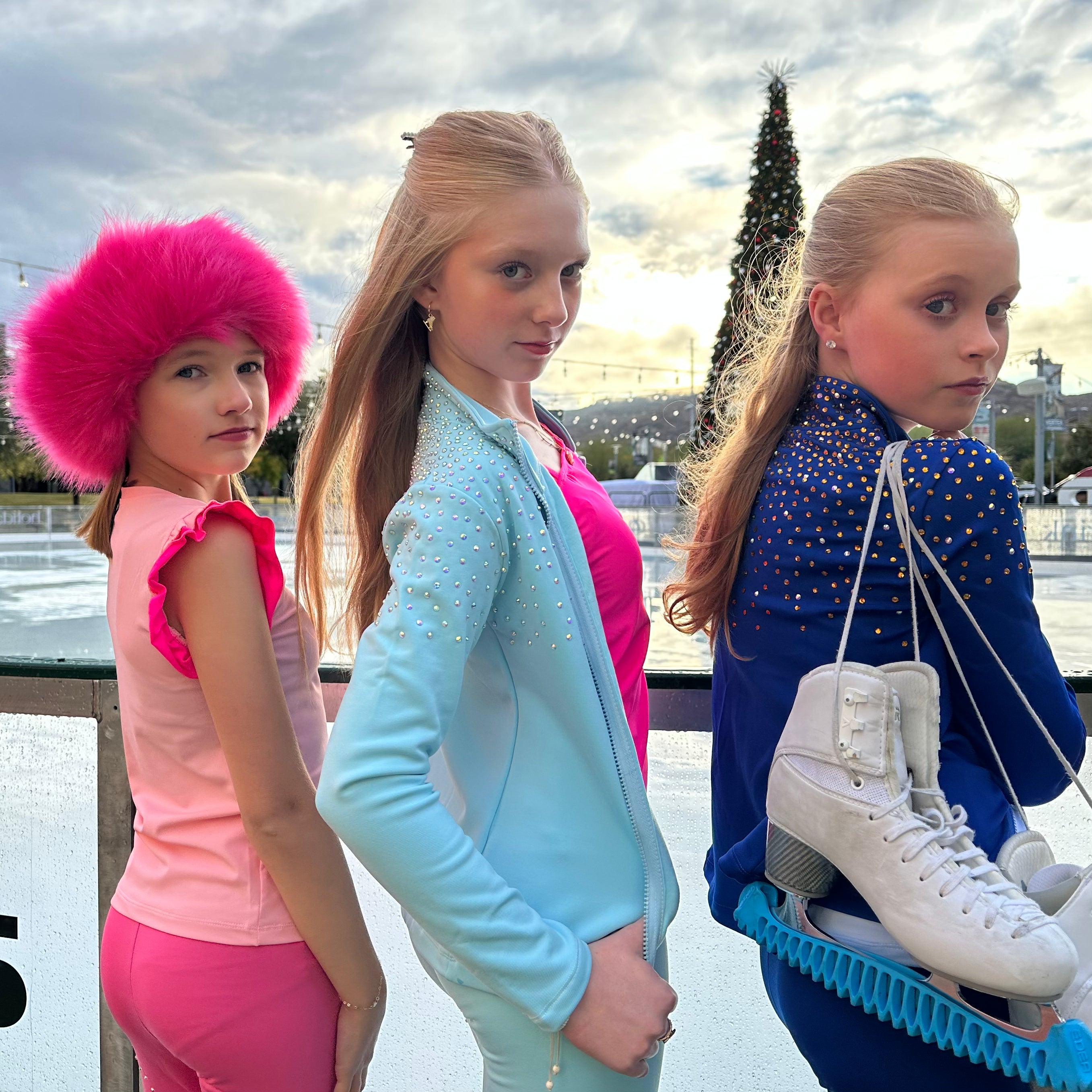 Veste de patinage GlitterGroove - ENFANTS ET ADULTES