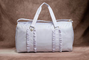 Gingham Skating Bag