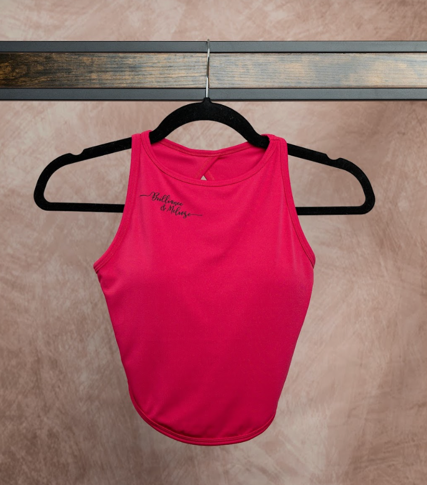 Sassy Skating Top - Elastic Back