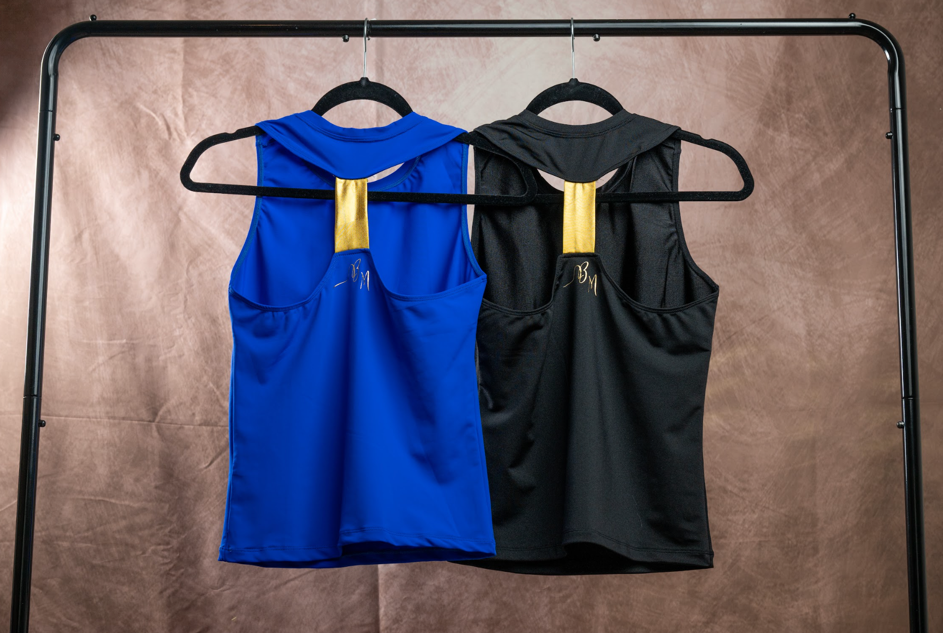 Golden Ice Skating Top