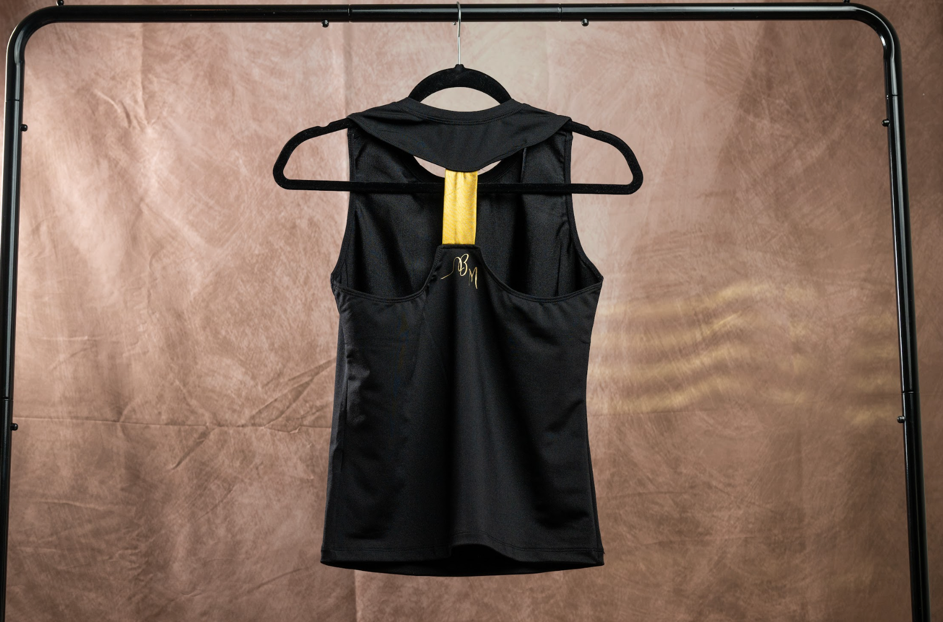 Golden Ice Skating Top