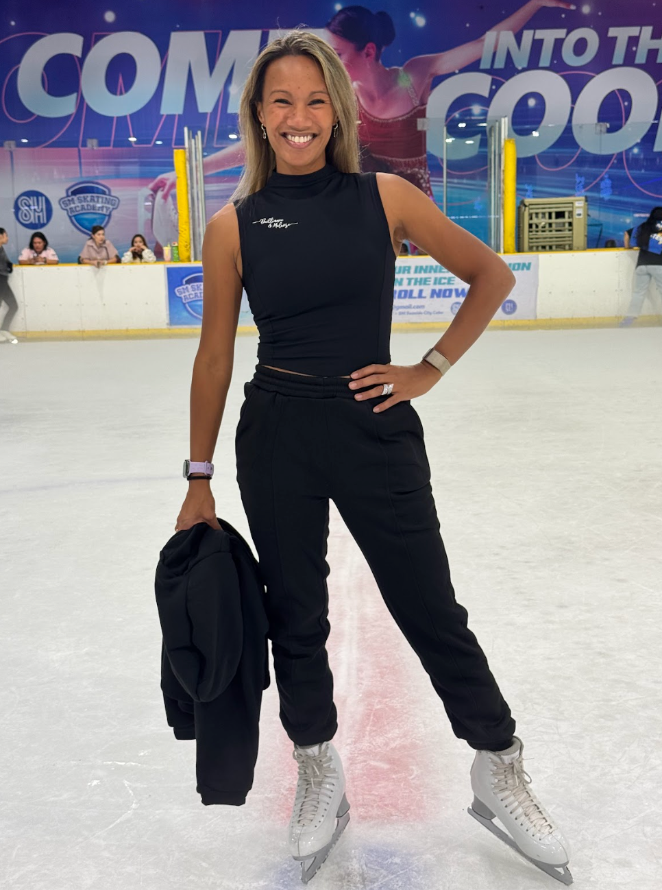 High Neck Skating Top