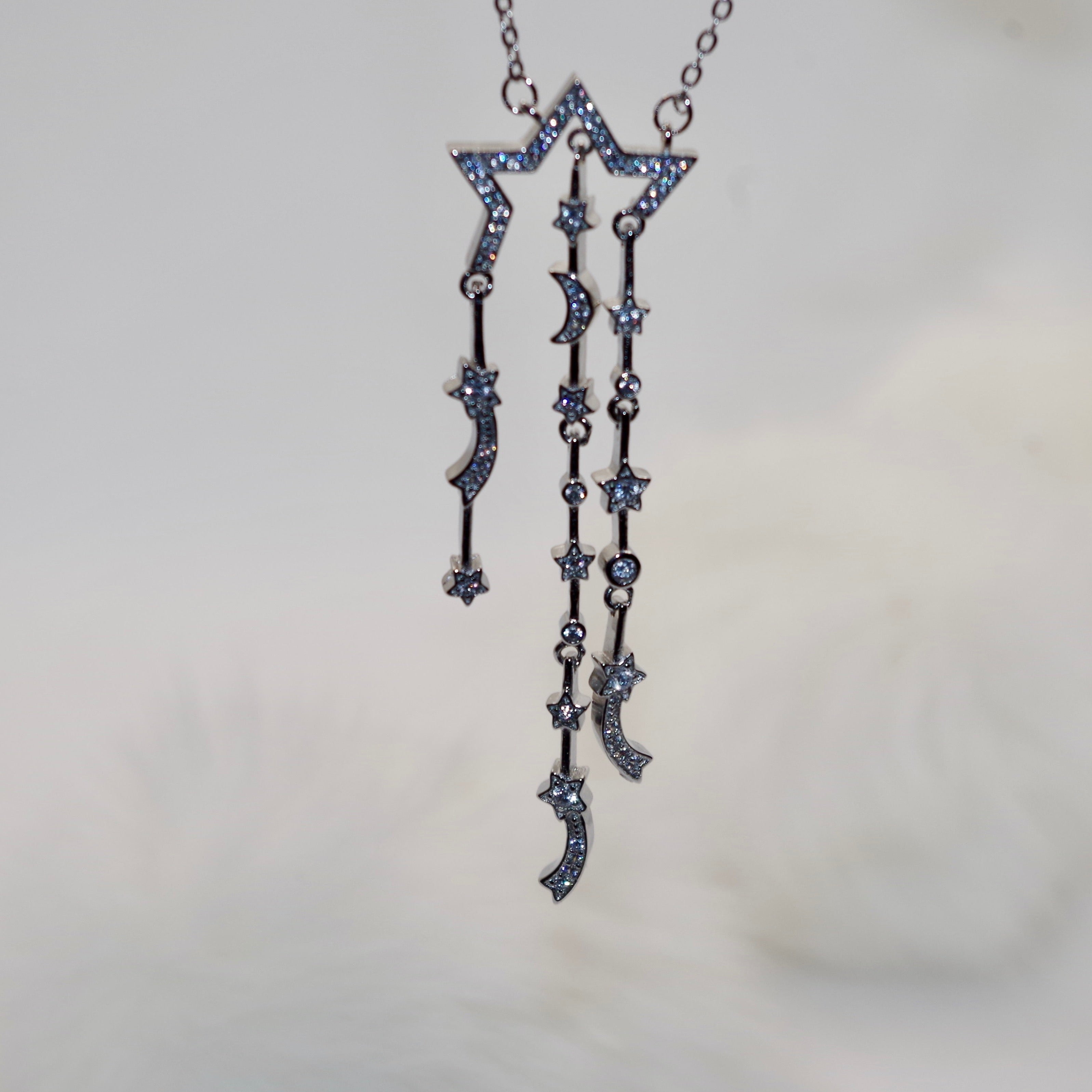 Dreaming Star Silver Necklace