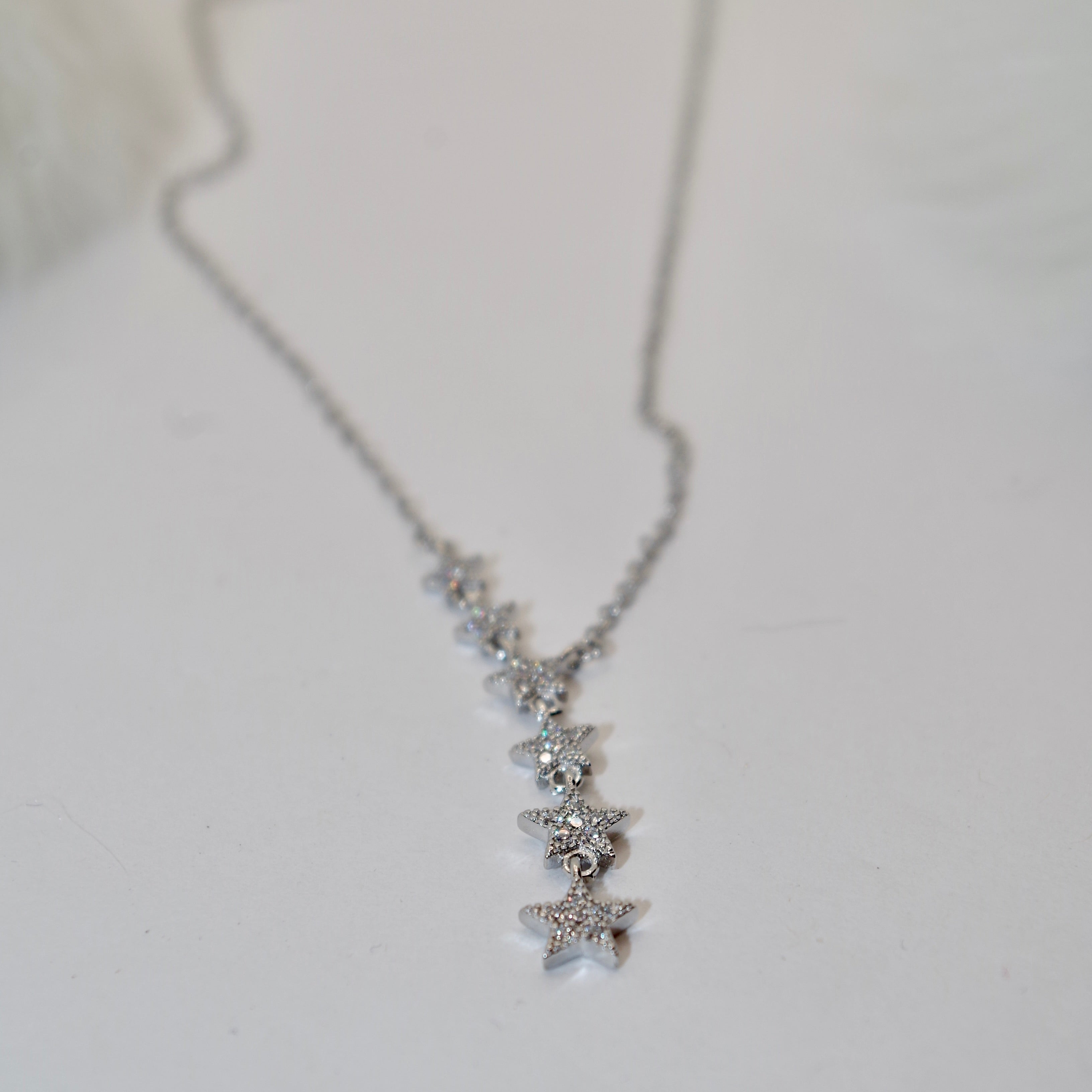Shooting Star Silver Necklace