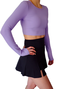 Triangle Ice Skating Crop Top