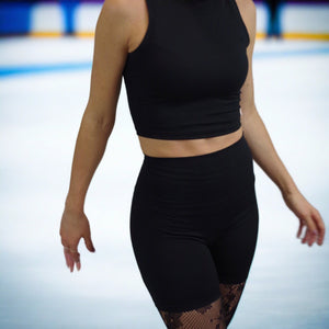 Sleek Ice Skating Shorts